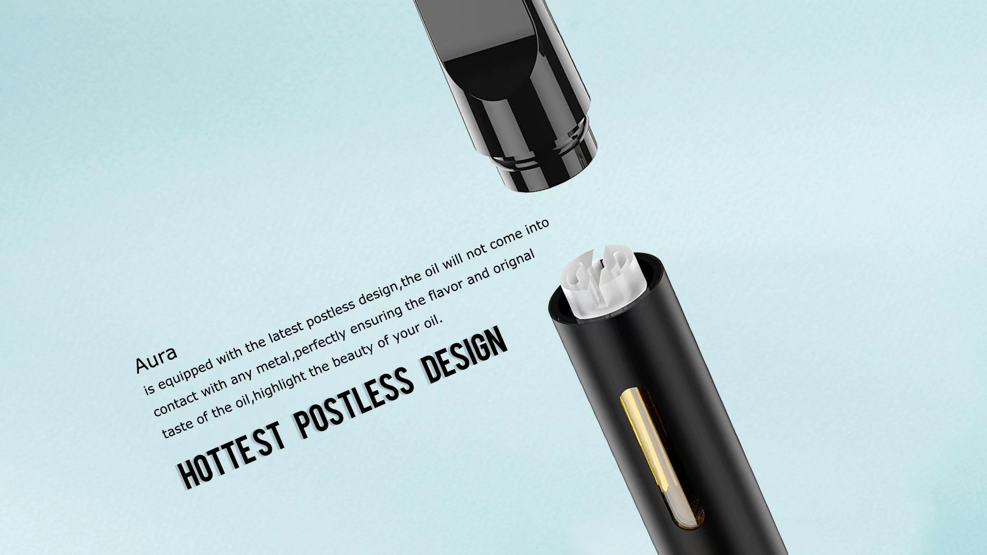 postless vape cartridge